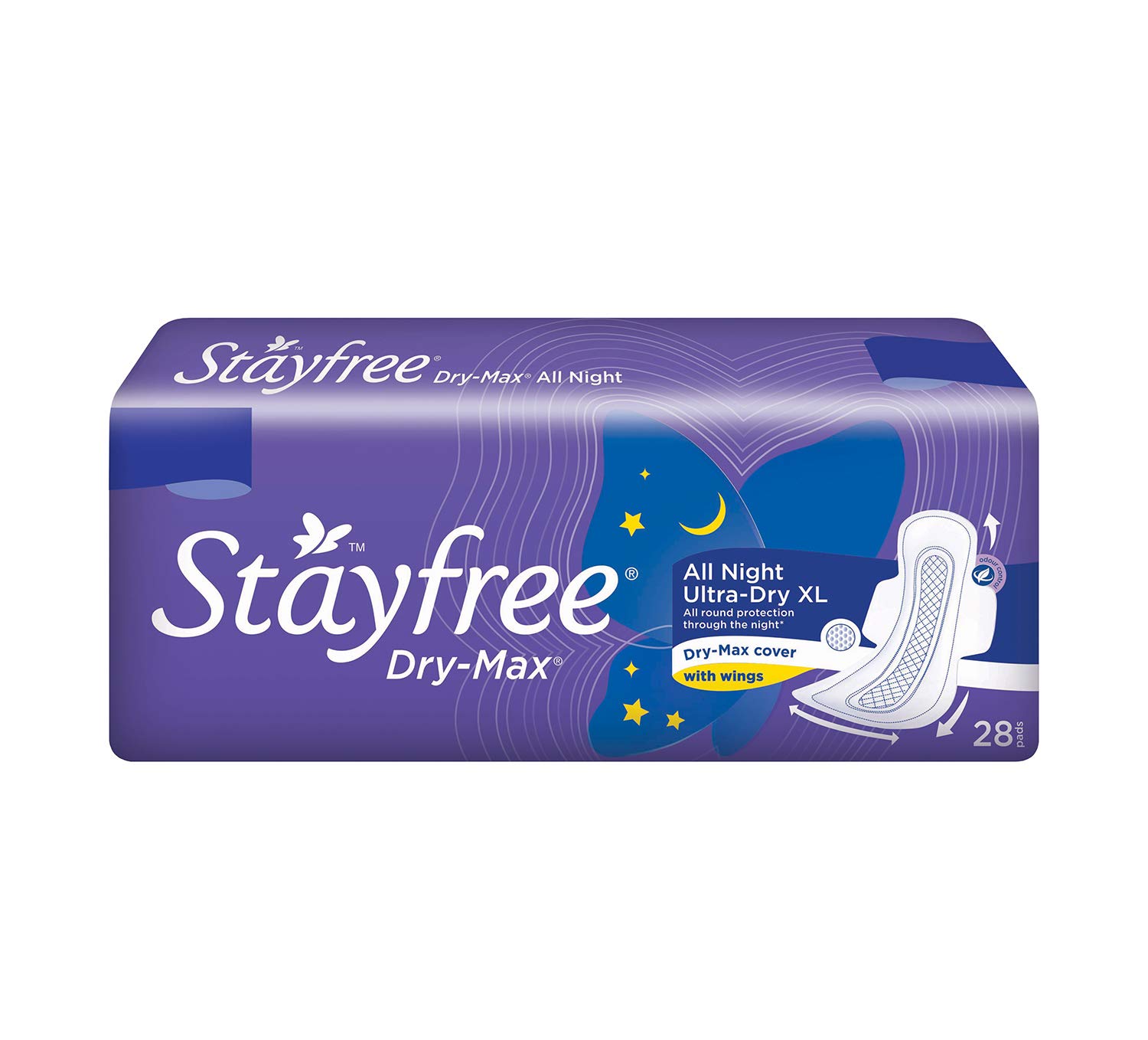 STAYFREE DRY MAX ULTRA DRY XL 28 PADS           